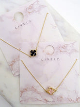 Load image into Gallery viewer, Down and Dainty Necklace - Black
